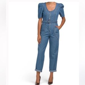 Jessica Simpson denim romper size S in excellent condition!